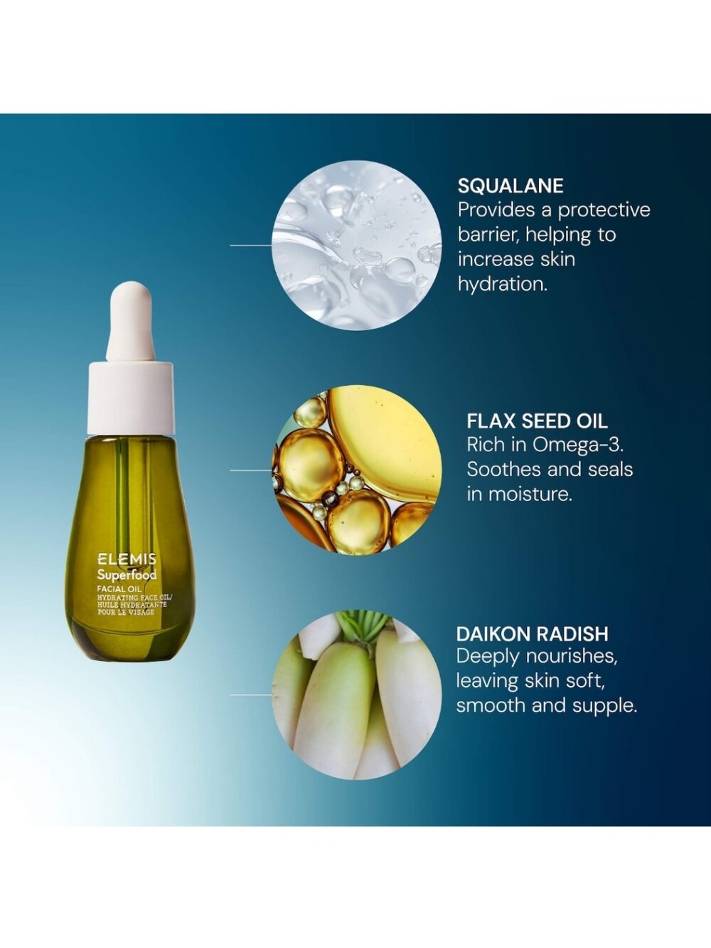 ELEMIS Superfood Facial Oil - Lime Green Packaging